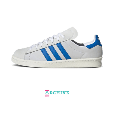 Adidas Campus 80s "Cloud White/Blue Bird/Off White" | FW4407