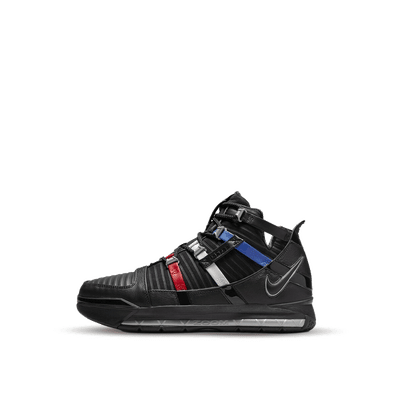 Nike Zoom LeBron III "Black/Metallic Silver/University Red" | DO9354-001