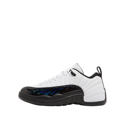 Air Jordan 12 Retro Low "White/Black-Metallic Silver" | DO8726-100