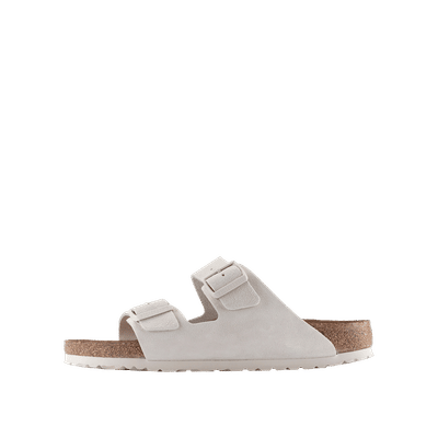 Birkenstock Arizona Soft Footbed Suede Narrow Fit Wmns "Gray" | 1024516