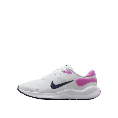 Nike Revolution 7 Kids "White/Navy/Pink" | FB7689-103