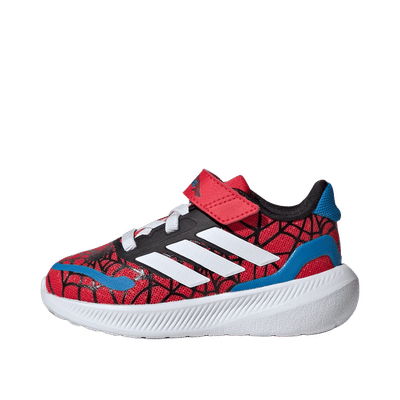 Adidas Marvel Spider-Man Runfalcon 3.0 "Pure Ruby / Cloud White / Bright Blue" | IH8758