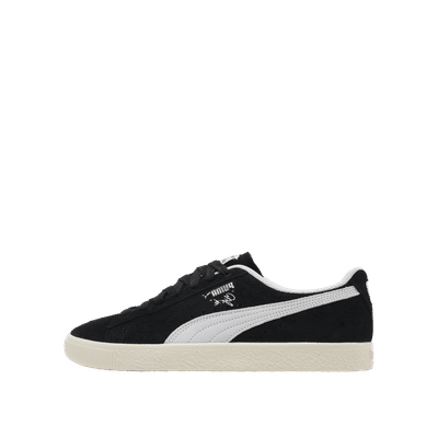 Puma Clyde Hairy Suede "Black" | 393115-02
