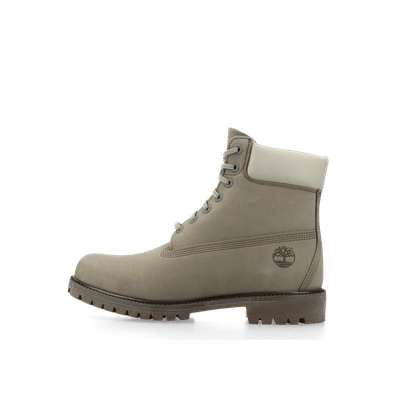 Timberland Premium 6" Lace-Up Waterproof "Medium Grey/Nubuck/Light Green" | TB0A2P6WA4E1