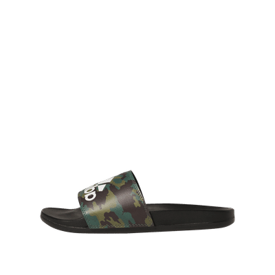 Adidas Adilette Comfort Slide "Black/Green" | GW9647