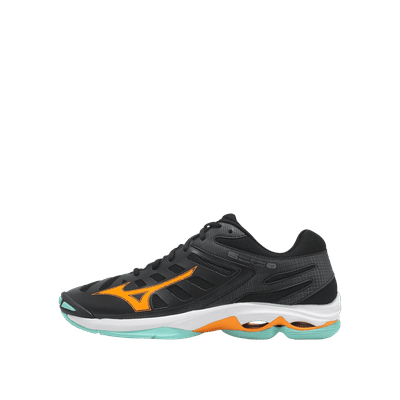 Mizuno Wave Voltage 2 "Black/Tangelo/Ice Green" | V1GA246012