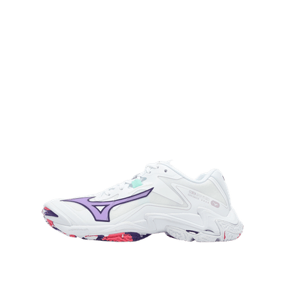 Mizuno Wave Lightning Z8 "White/Violet Indigo/Camellia Rose" | V1GC240020