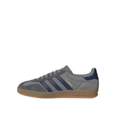 Adidas Gazelle Indoor "Grey/Night Indigo/Grey Five" | JQ8397