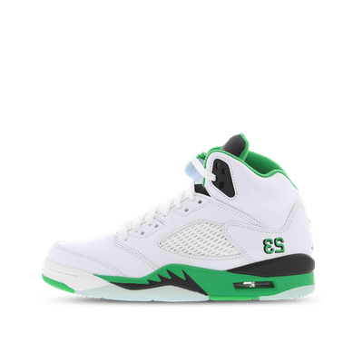 Wmns Air Jordan 5 Retro 'Lucky Green' | White | Women's Size 7.5