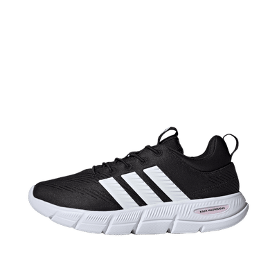 Adidas Cloudfoam Flex Elastic Laces "Core Black / Zero Metallic / Almost Pink" | HQ4929