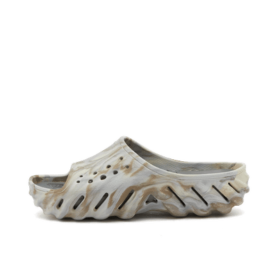 Crocs Echo Marbled Slide "Bone/Multi" | 2084672Y3
