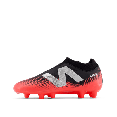 New Balance Tekela Magique V4+ Junior "Black/Energy Red/Metallic Silver (GS/PS)" | SJT3FR45