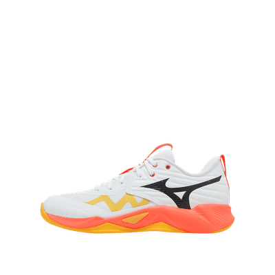 Mizuno WAVE MOMENTUM PRO "White/Fiery Coral 2/Citrus" | V1GA254001