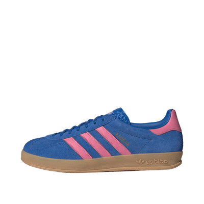adidas Gazelle Indoor "Blue / Bliss Pink / Gum" | JS4144