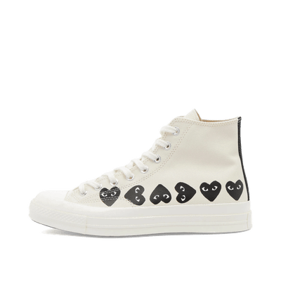 Comme des Garcons Play Multi Heart Chuck Taylor All Star '70 High "Beige" | P1K1272