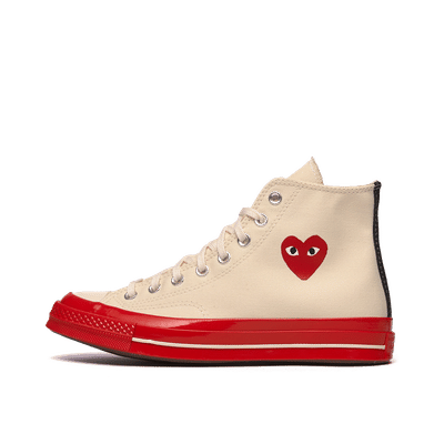 Comme des Garçons Play x Converse Chuck 70 High "Red Sole" | A01794C281