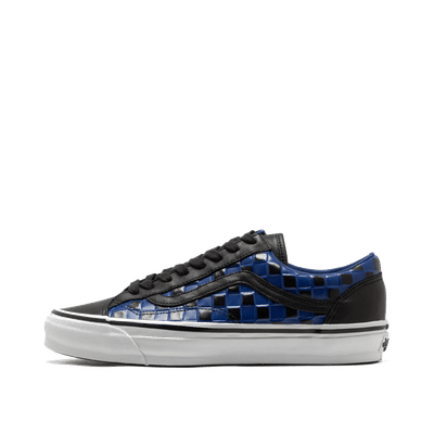 Vans Old Skool 36 Vibram "Check Black/True Blue" | VN000D2GBTE1