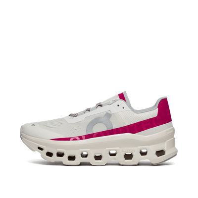 On Cloudmonster Wmns "Ivory/Grenadine" | 3WD10104038