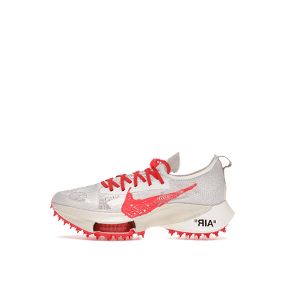 Nike Air Zoom Tempo Next% Flyknit "White/Black-Solar Red" | CV0697-100