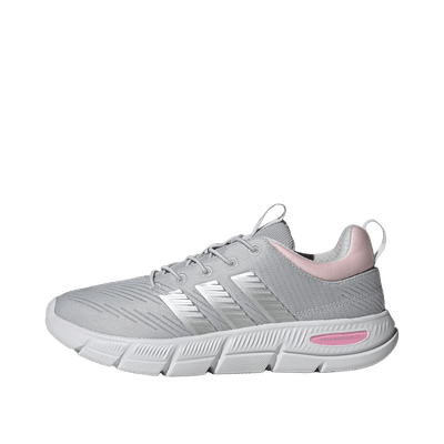 Adidas Cloudfoam Flex Elastic Laces "Light Solid Grey / Matte Silver / Clear Pink" | HQ4932