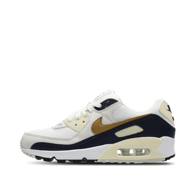 Nike Air Max 90 Wmns "White/Navy/Coconut Milk" | HF3444-100