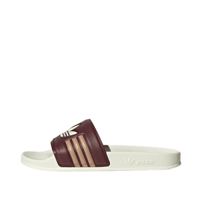 Adidas Adilette Slide "Shadow Red/Crew White/Warm Sand" | JH7763