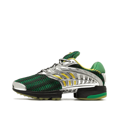 Adidas Climacool 2 Brain Dead "Core Black/Impact Yellow/Silver Metallic" | JQ6793