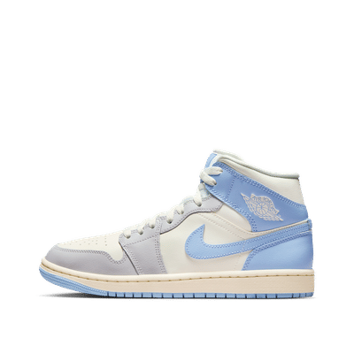 Wmns Air Jordan 1 Mid 'Psychic Blue Sail Coconut Milk' | Women's Size 10.5