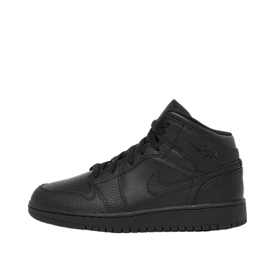 air-jordan-1-mid-triple-black-gs