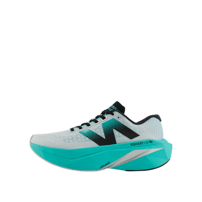 New Balance FuelCell SuperComp v3 Womens "White/Green/Grey/Blue" | WRCXLW4