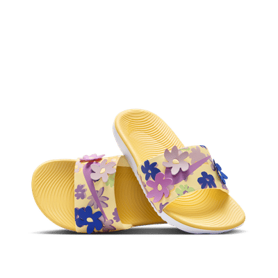 Nike Kawa SE Kids Slide "Yellow" | IB5883-700