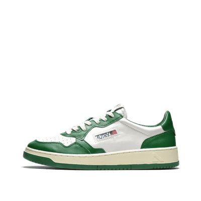 Autry Medalist Low "White/Green" | AULMWB03