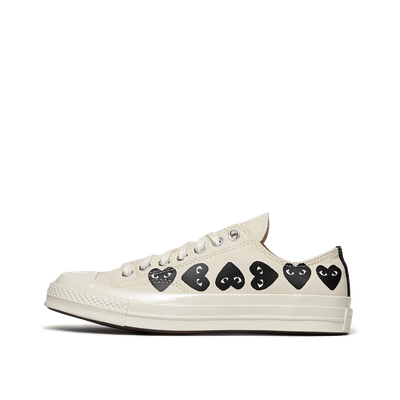 Converse x Comme des Garçons PLAY Chuck 70 OX "Milk/Black/Egret" | A08150C