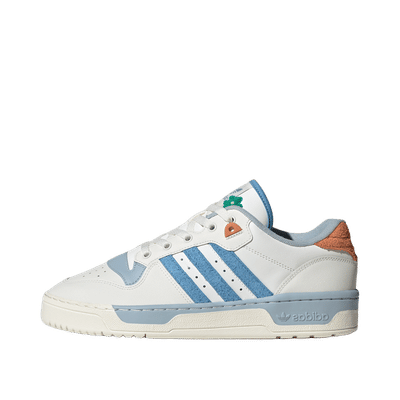 Adidas Rivalry Low "Core White / Light Blue / Off White" | IG3066