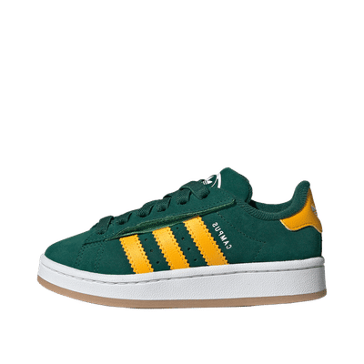 Adidas Campus 00s Comfort Closure Elastic Lace Kids "Collegiate Green / Crew Yellow / Cloud White" | JR7421