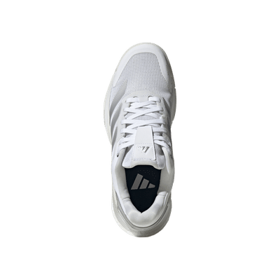 Adidas Crazyquick Boost Padel "Cloud White / Silver Metallic / Zero Metallic" | JR4660