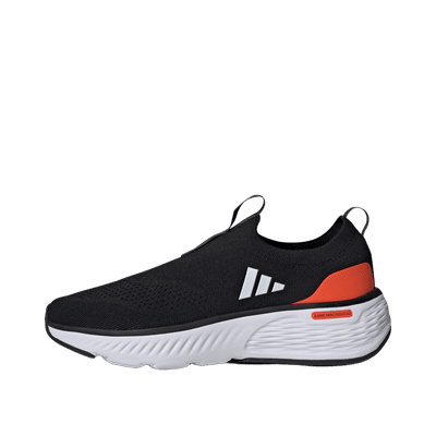 Adidas Cloudfoam Go Sock "Core Black / Cloud White / Solar Red" | ID4036