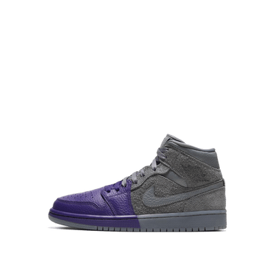 Sheila Rashid x Air Jordan 1 Mid "Cool Grey/Field Purple/Cool Grey" | CW5897-005