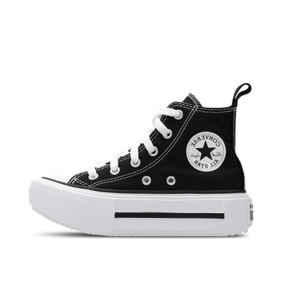 Converse Chuck Taylor All Star Lift Double Stack Platform Shine "Black/White/Egret" | A15868C