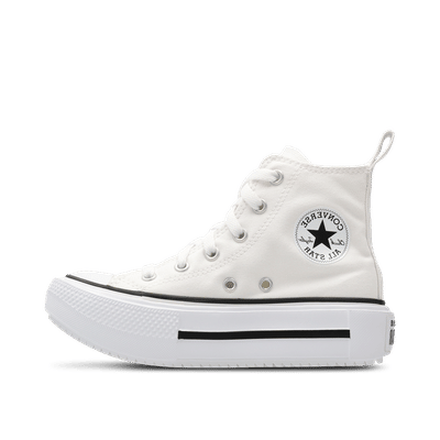 Converse Chuck Taylor All Star Lift Double Stack Platform Shine "White/Black/Egret" | A18759C