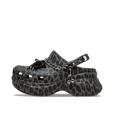 Crocs Bae Leopard Clog "Black/Leopard" | 2127680CU