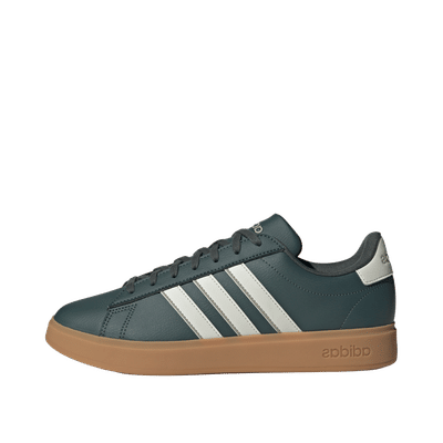 Adidas Grand Court Cloudfoam "Legend Ivy / Orbit Grey / Putty Beige" | JI0946