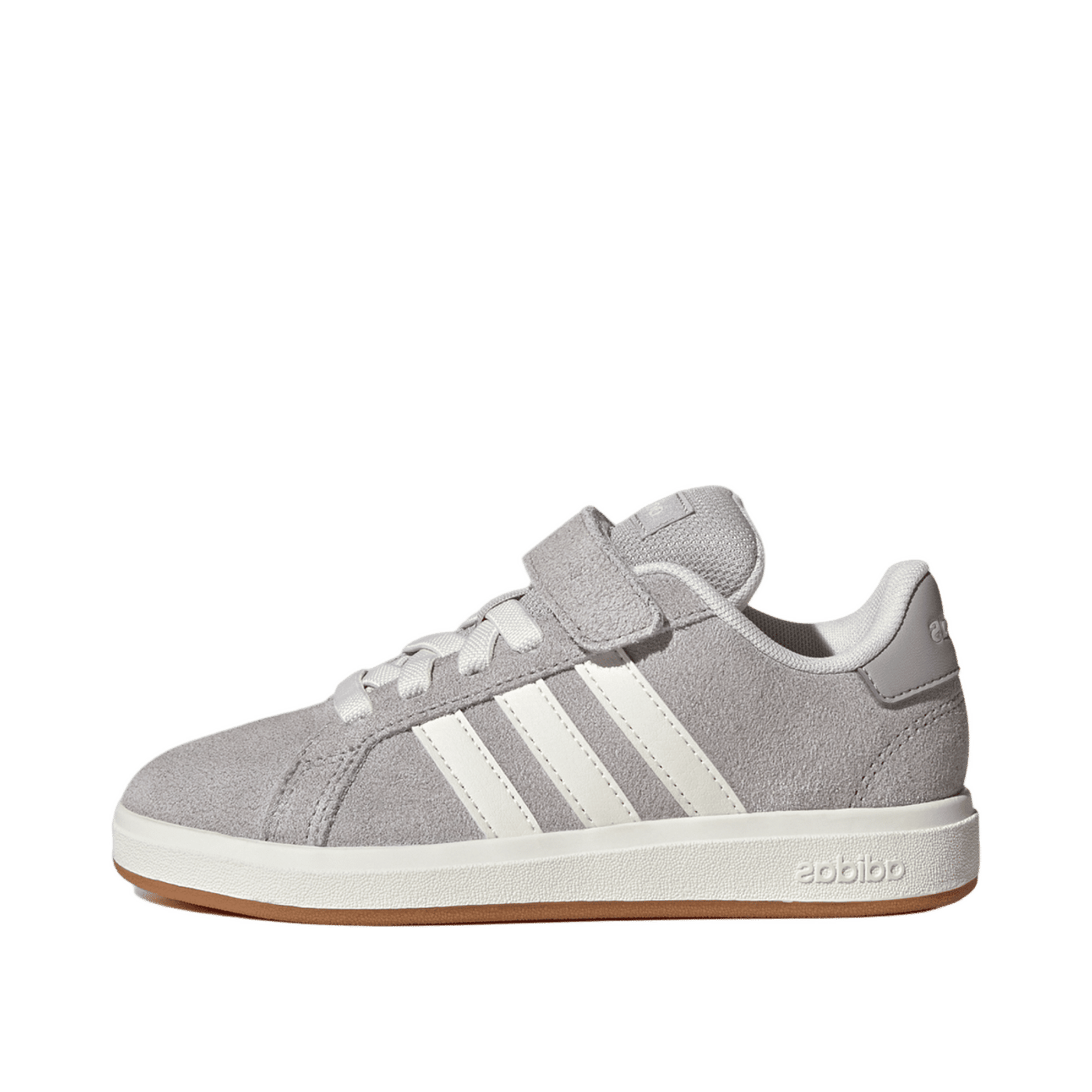 Adidas Grand Court 00s Kids "Grey Two / Off White / Gum" | JP5897