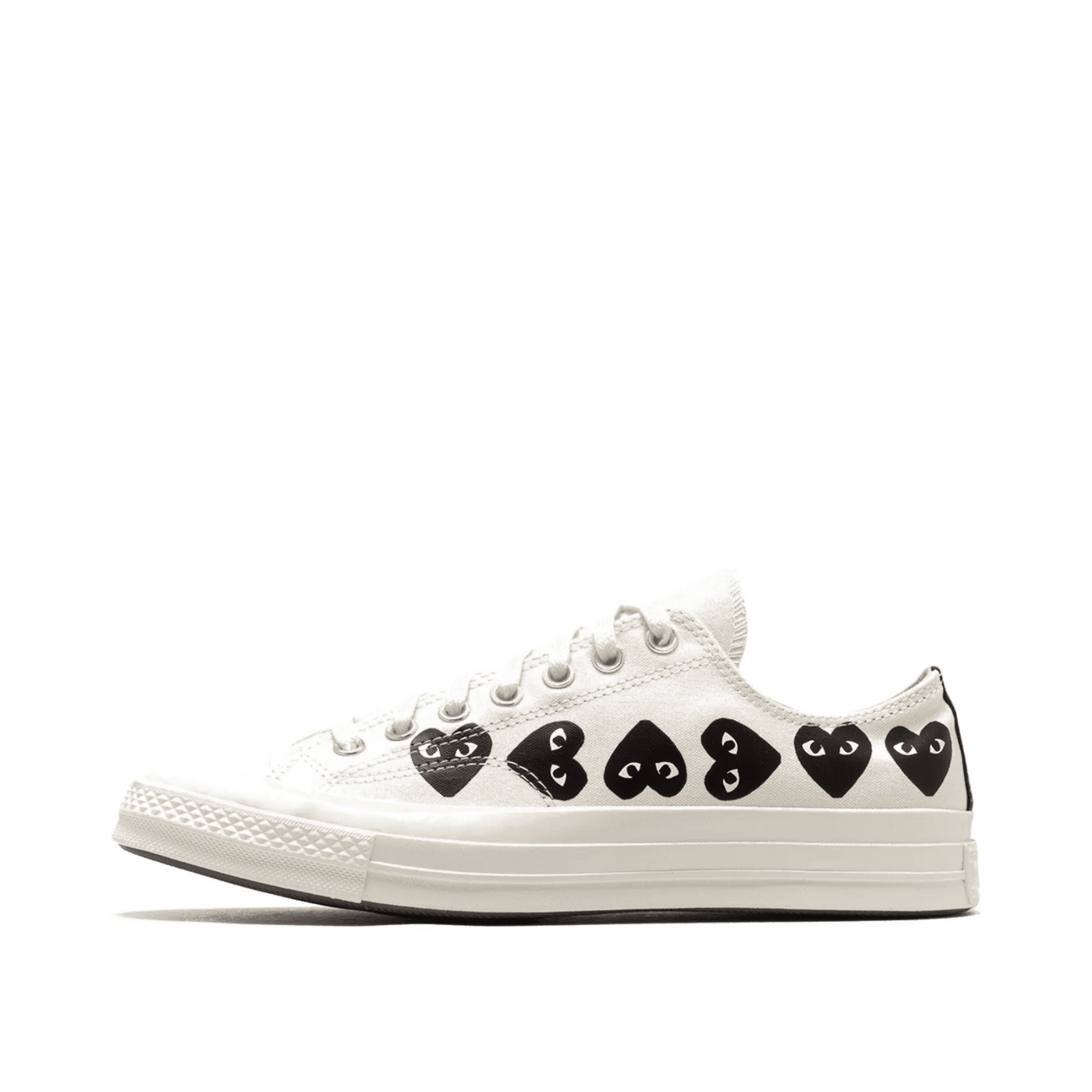 Comme des Garçons PLAY Multi Heart CT70 Low "Beige" | AZK1260012