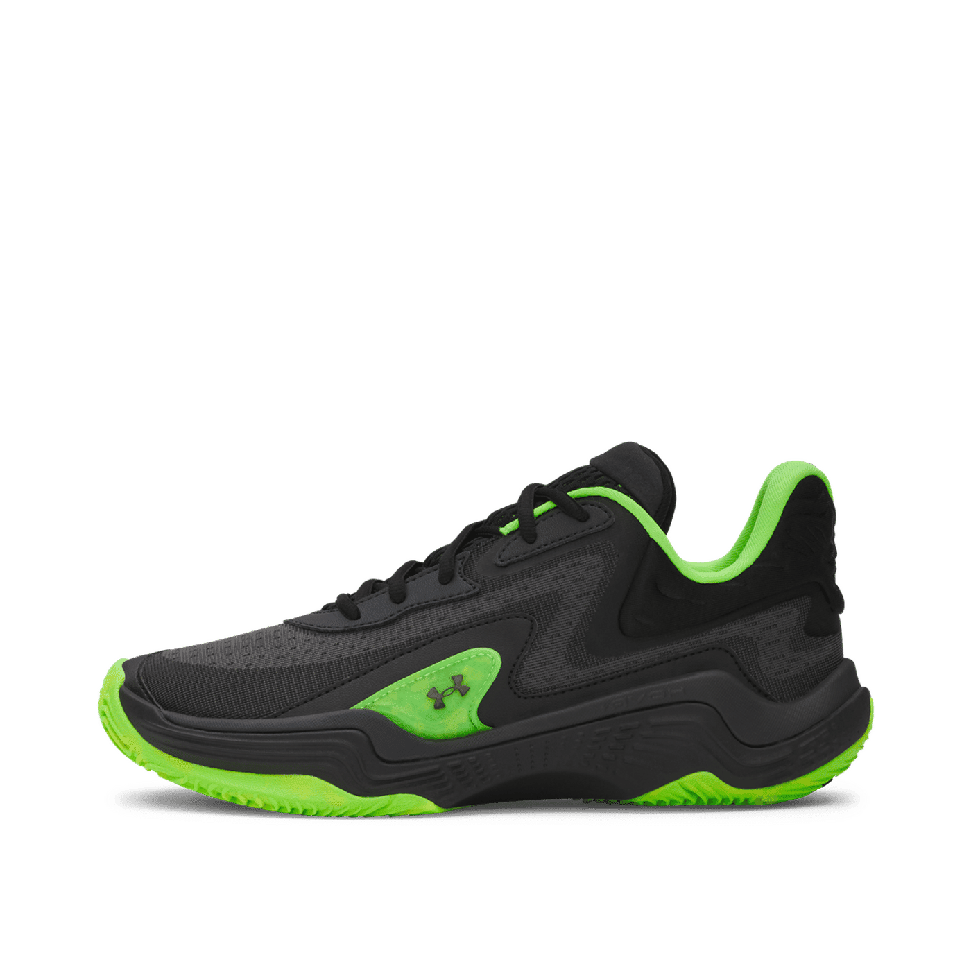 Under Armour Spawn 7 "Black/Hyper Green/Metallic Black" | 3028461004