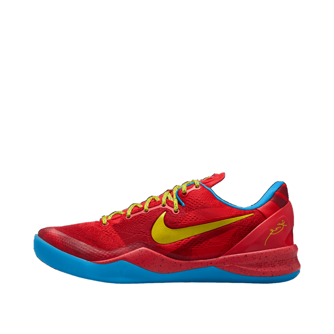 Nike Kobe VIII Protro "Light Crimson/Bright Citron-Vivid Blue" | IM0594-600