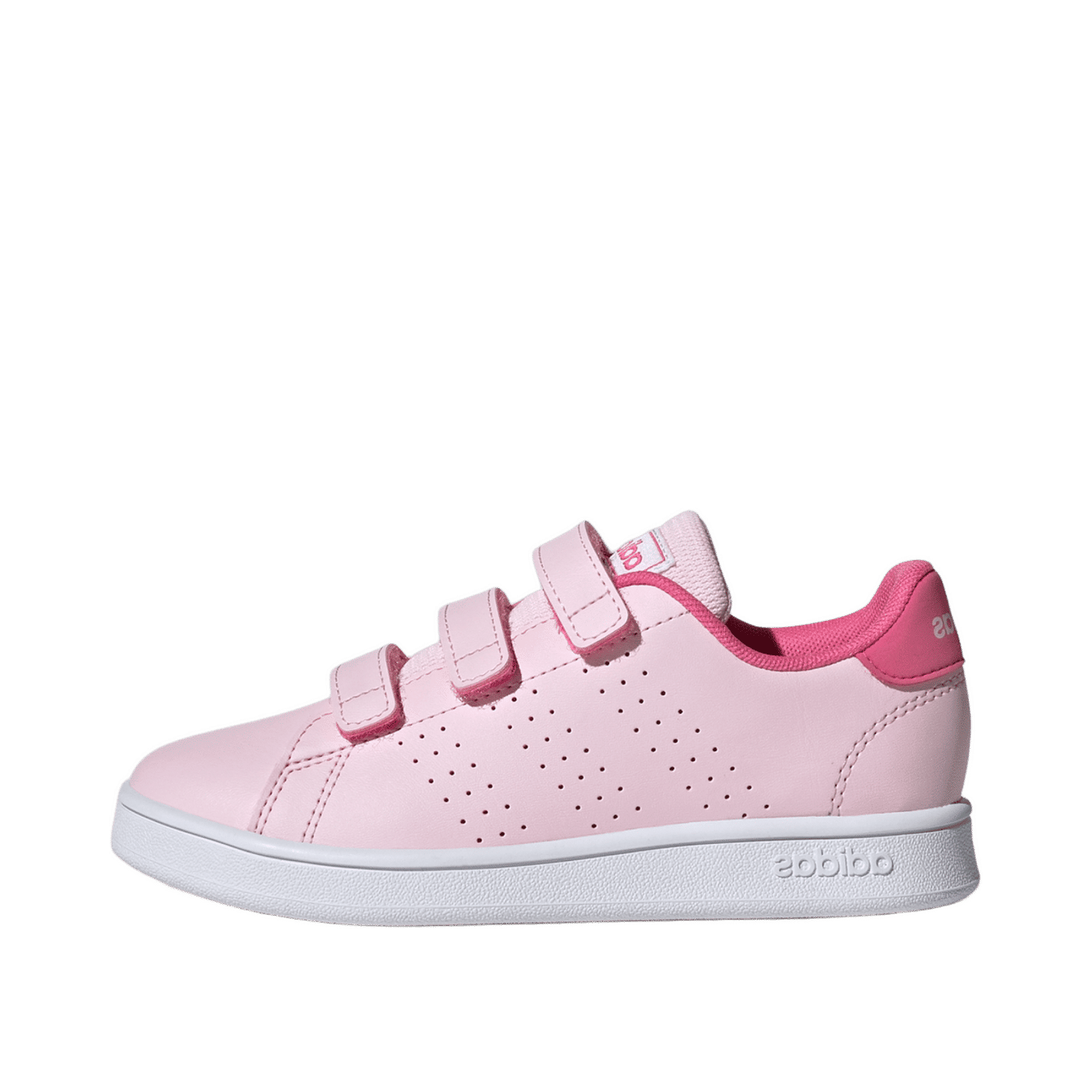 Adidas Advantage Court "Clear Pink / Pulse Magenta / Cloud White" | ID5293