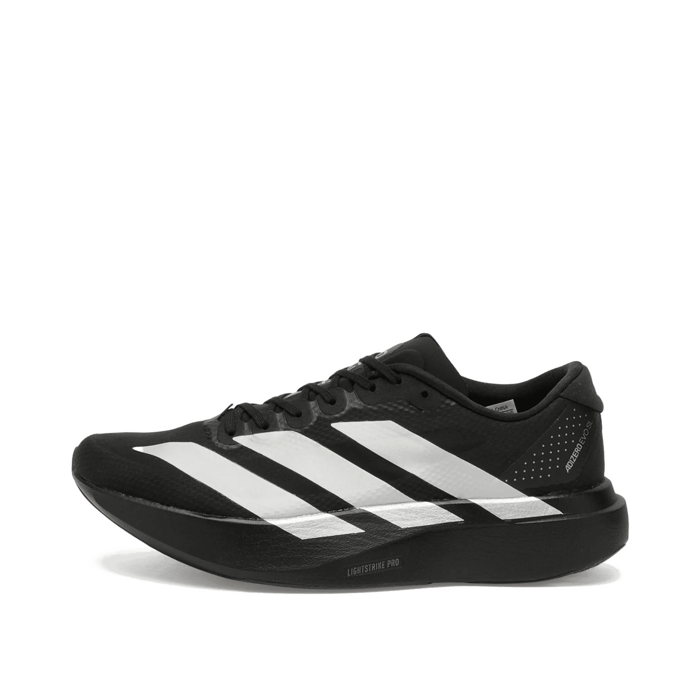 Adidas Adizero Evo SL Woven "Core Black/Silver Metallic/Carbon" | KI6929