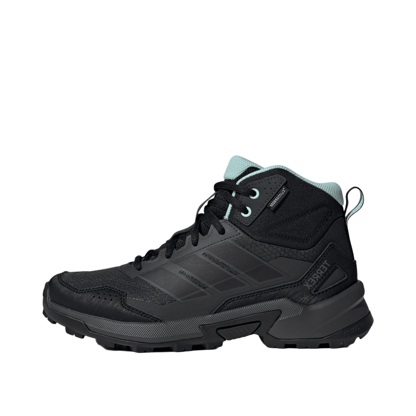 Adidas Terrex Eastrail 3 Mid Climaproof "Carbon / Core Black / Semi Flash Aqua" | JR4016