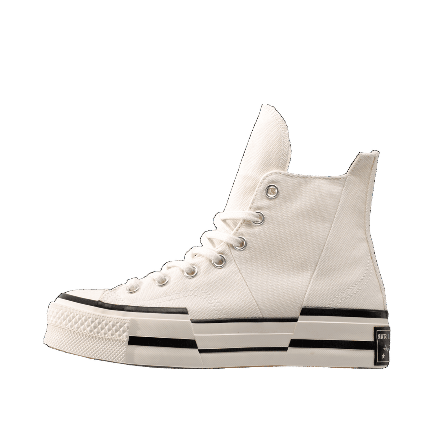 Converse Chuck 70 Plus Hi "Egret/Black/Egret" | A00915C